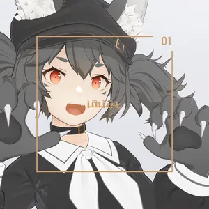 【VRC / VRM 対応3Dモデル】imiut ver4.05