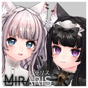 【VRChat向けオリジナル3Dモデル】”ミラリス”