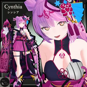 Cynthia(シンシア) Ver.1.0.1【VRC想定オリジナル3Dモデル】