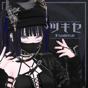 オリジナル3Dモデル「ツキセ Tsukise」